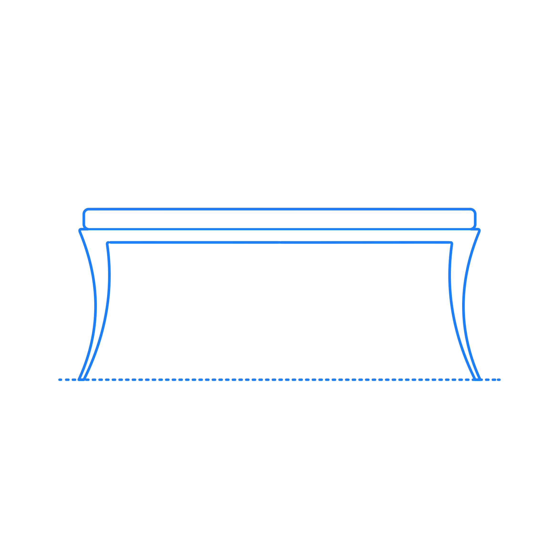 Furniture Benches Paris Contemporary Bench Outline Icon Svg Set Free Vectors